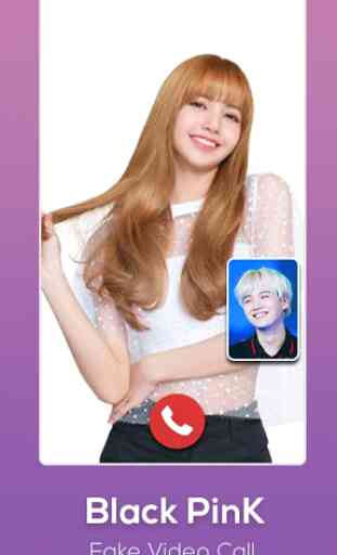 Black Pink Fake Video Call - Ideal Call for you 4