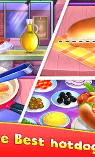 Carrinho De Fast Food - Frito Food Cooking Game 2