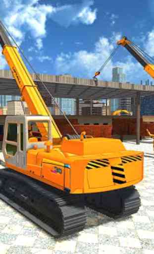 City Snow Excavator Simulator Machine 3