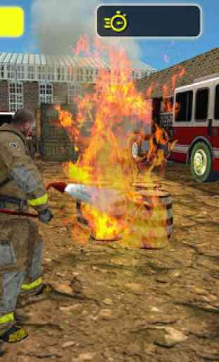 escola bombeiro 3d: bombeiros jogo herói resgate 1