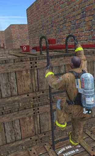 escola bombeiro 3d: bombeiros jogo herói resgate 2