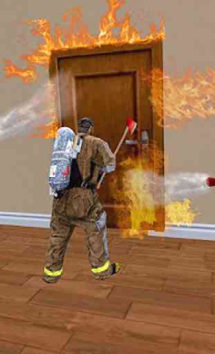 escola bombeiro 3d: bombeiros jogo herói resgate 4