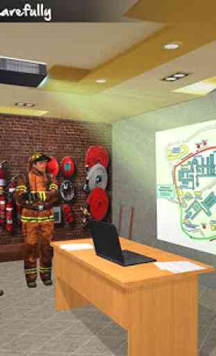 Escola bombeiro americano: formação herói resgate 3