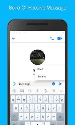 Fake chat for messenger - message creator 2