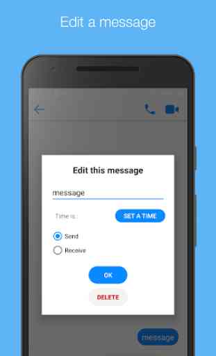 Fake chat for messenger - message creator 3