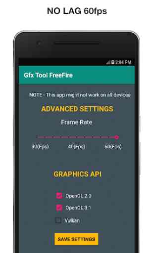 Ferramenta GFX para FreeFire 2