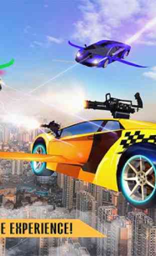 Flying Robot Car Games - Robot Shooting Games 2020 3
