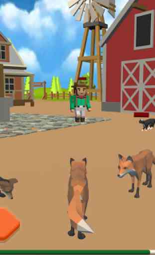 Fox Family - Animal Simulator 3d Game 2