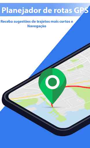 GPS Navegação Rota Localizador -Mapa & Velocímetro 1