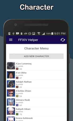 Helper Tool for FFXIV - News, Character, Server 3