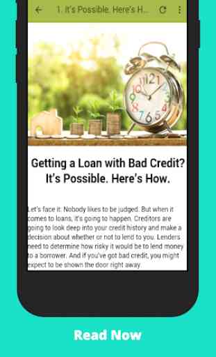 How to Get a Loan With Bad Credit Tips 2