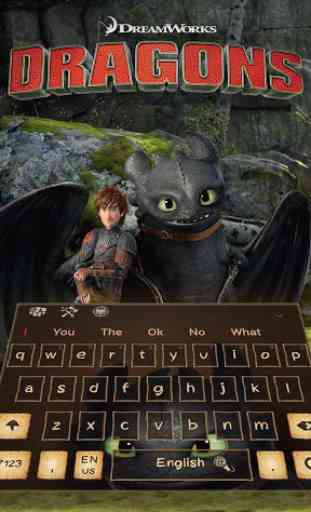 How to Train Your Dragon Adventure Keyboard Theme 1