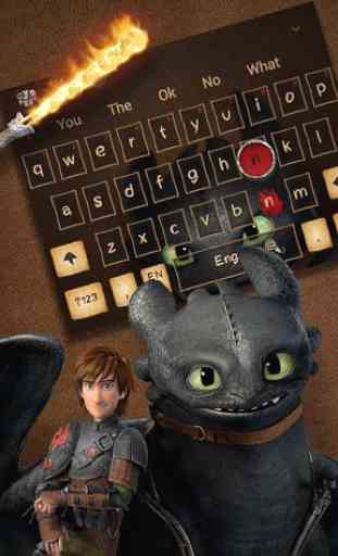 How to Train Your Dragon Adventure Keyboard Theme 3