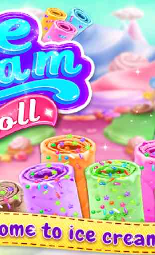 Ice Cream Roll - Stir-fried Ice Cream Maker Game 4