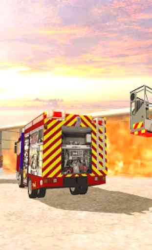 jogo de bombeiro 2020 : missão de resgate de fogo 3