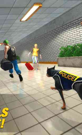 Jogos de simulador de metrô para cães da polícia 3