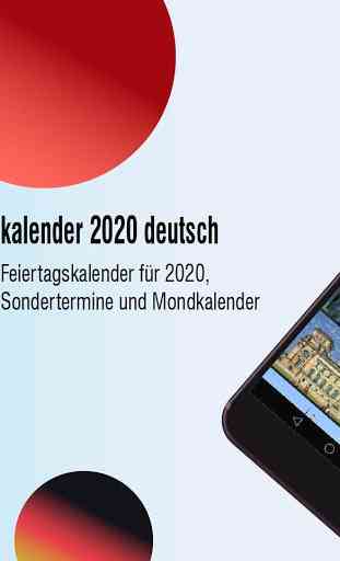 Kalender mit feiertagen deutsch 2020 kostenlos 1