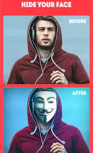 Máscara Facial Anônima - Anonymous Face Mask 2 1