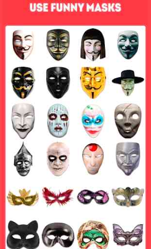 Máscara Facial Anônima - Anonymous Face Mask 2 2