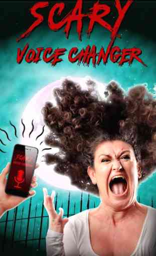 Modificador de voz assustadora - voz de terror 1