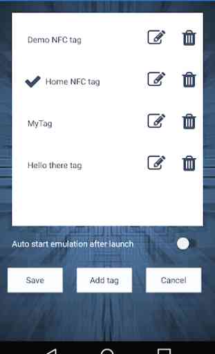 NFC NDEF Tag Emulator 3