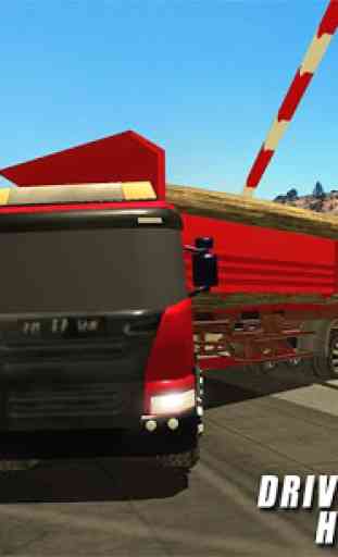 nós caminhão simulador carga caminhão transportado 2
