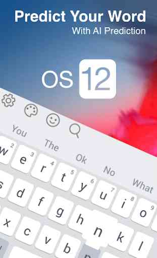 Novos temas de teclado do OS 12 2