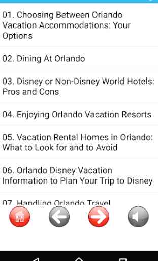 Orlando Vacation In Florida 1