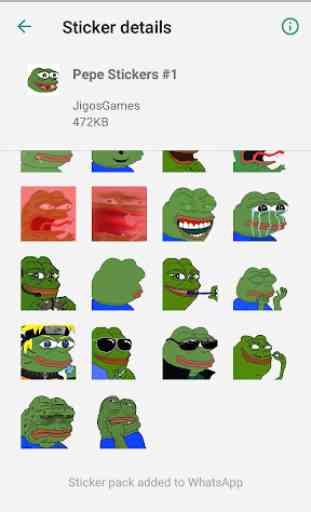 Pepe Meme Stickers - WAStickerApps 2
