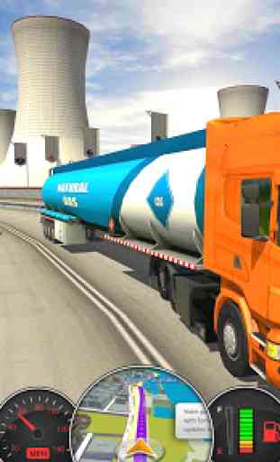 Petroleiro óleo Transportador Caminhão Simulador 4
