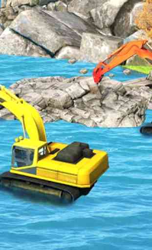 River Sand Excavator Simulator: Crane Game 4
