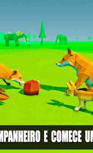 Selva de fantasia de simulador raposa brasileira 3