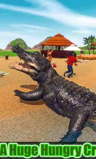 simulador de crocodilo 2019: ataque de praia 2