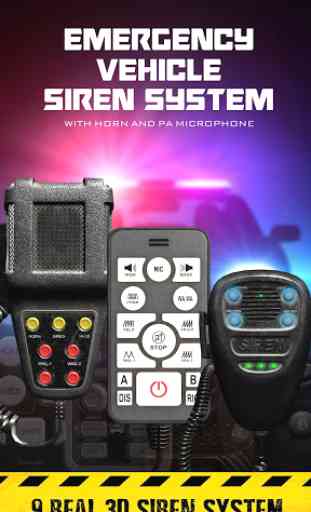 Sistema sirene veículo emergência PRANK GAME 1