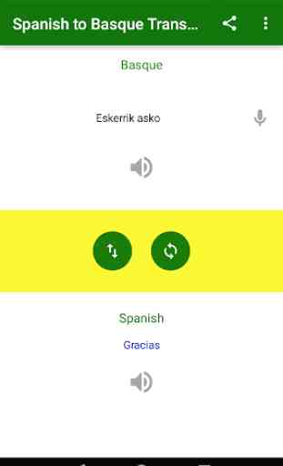 Spanish to Basque Translation 4