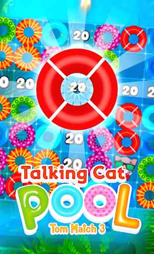 Talking Cats : Tom Blast pool 2
