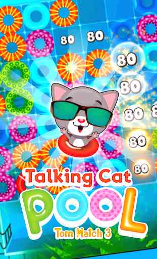 Talking Cats : Tom Blast pool 3