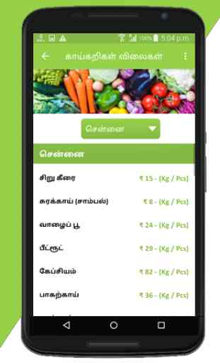 Tamilnadu Daily Market Prices 2