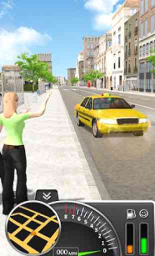 Taxi Realistic Simulator - Free Taxi Driving Game 3