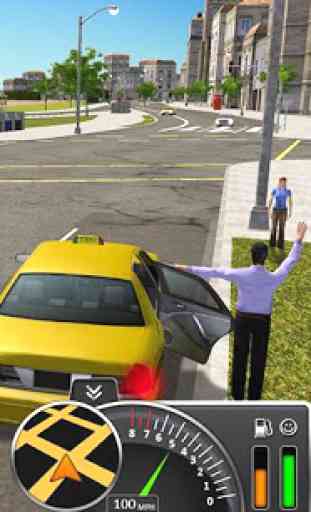 Taxi Realistic Simulator - Free Taxi Driving Game 4