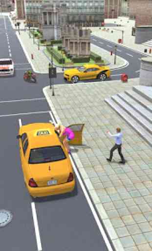 Taxi Simulator 2020 - Offline Taxi Games 4