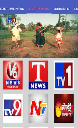 Telangana News Papers Live News Channels 4