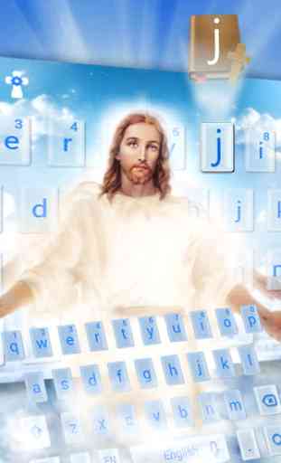 Tema de Deus Jesus Keyboard 1