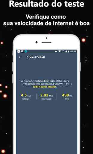 Teste de velocidade - Teste de velocidade WiFi 4