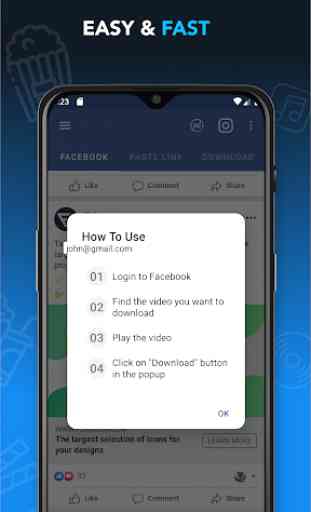 Video Downloader for Facebook - HD Video - 2020 4