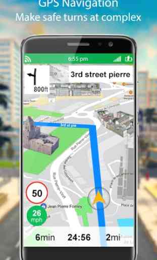 vista da rua ao vivo, navegação GPS e mapas da 3