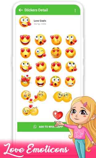 WAStickerApps: Emoji Love Stickers for whatsapp 4