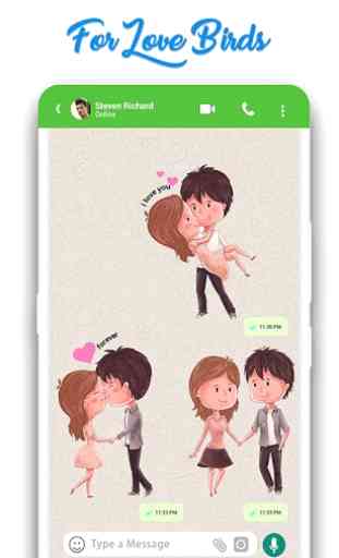 WAStickerApps: Romantic Love Stickers for whatsapp 2
