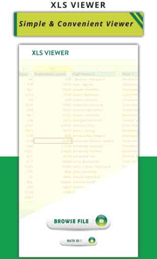 Xlsx File Reader with Xls Viewer 2