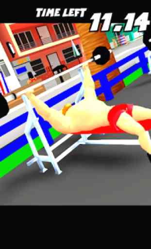 3D bodybuilding fitness game - Iron Muscle 3